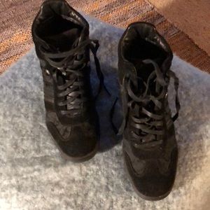 Coach wedge sneakers